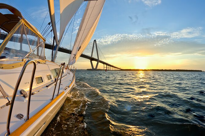 Private Luxury Sunset Sail on the 50ft Sailing Yacht Fate BYOB - The Possible Run Toward Fort Sumter