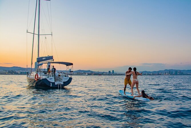 Private Naval Sailboat Tour in Barcelona up to 11 people - Food, drinks, and the champagne touch
