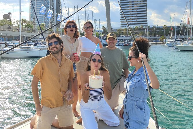 Private Sailboat Barcelona up to 11pax w/Premium Boat & Aperitifs - Snacks, cava, and a relaxed onboard setting