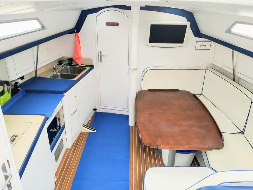 Private sailboat charter - coastal tour with snorkeling in the bay - Sailing the Costa Adeje coast