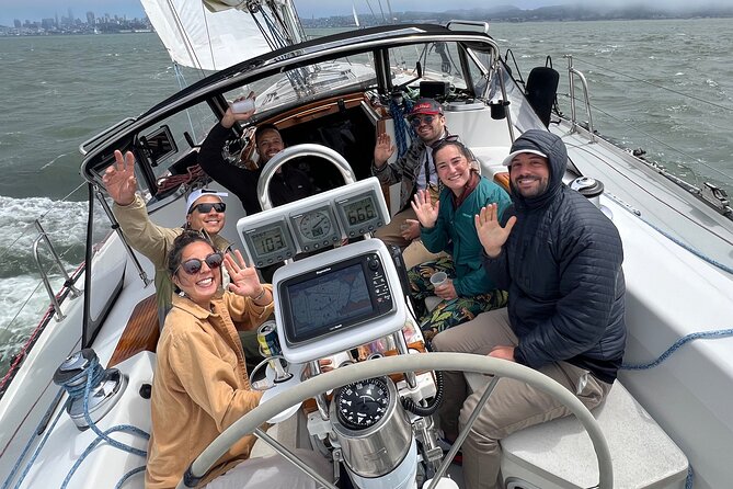 Private Sailboat Charter on San Francisco Bay - Sailing Under the Golden Gate Bridge
