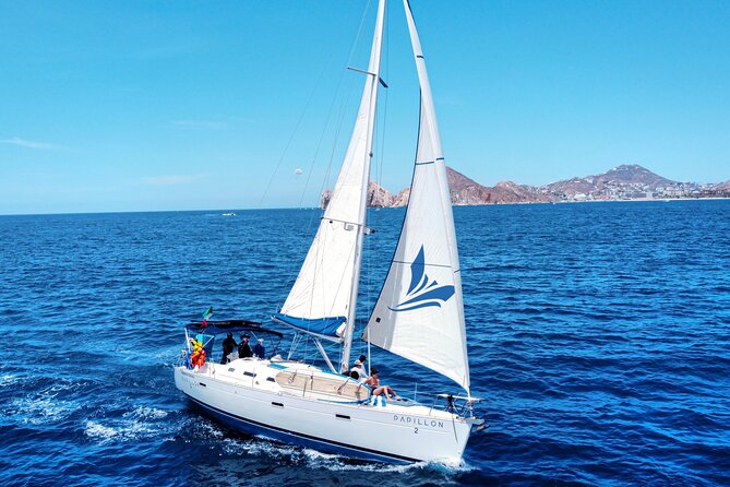 Private Sailboat tour in Cabo San Lucas with Papillon Yachts - Médano Beach, snacks, and time in the water