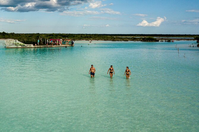 Private Sailing Adventure in Bacalar - Cenote Negro and the lake’s darker water