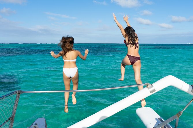 Private Sailing boat Snorkeling at Punta Cana - The white sand beach stop