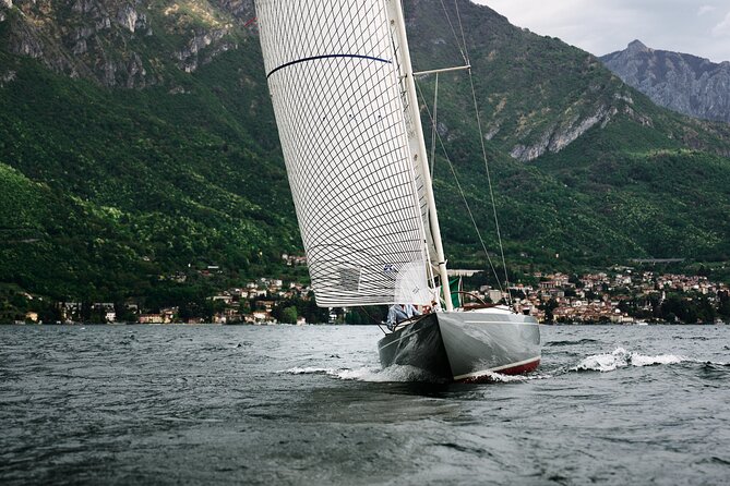 Private Sailing Boat Tour Classic Lake Como with Aperitif - Leaving Bellagio and Pescallo
