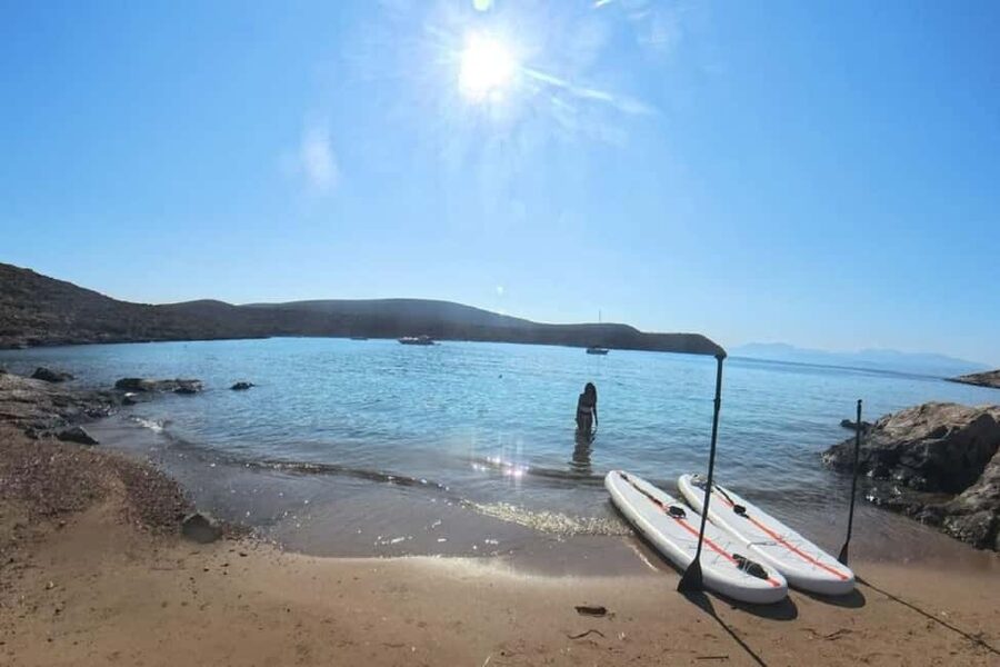 Private Sailing Trip from Heraklion to Dia with meal & SUP - What the $353 group price really means