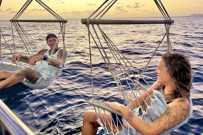 Private Sunset Dinner Cruise in Bonaire w/ Sailing & Snorkeling - The Sailing Portion: Bonaire From Offshore