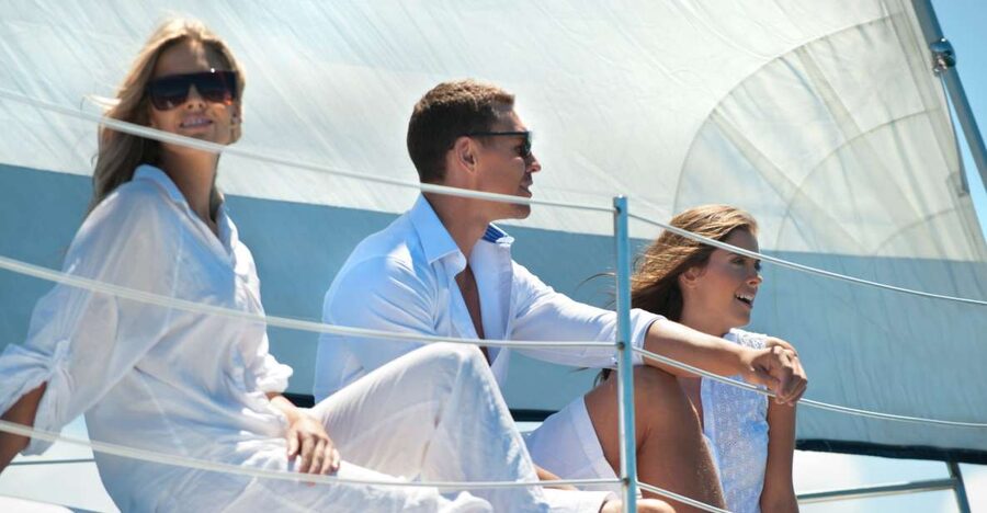 Private Sunset Sailing Trip with Cava & Skyline Views - A real private boat, but not a spacious yacht