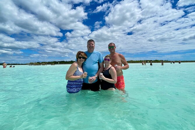 Private Tour: Bacalar Lagoon Tour Sailboat or Pontoon Adventure - Swimming, fruit, beer, and tequila on the water