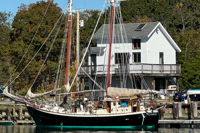 Public Schooner Sail in Greenport - Setting Sail from Stirling Harbor
