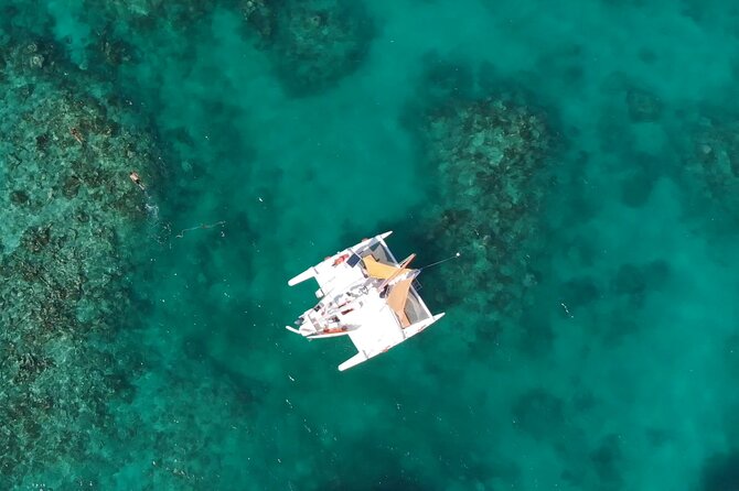 Punta Cana Private Sailing Experience - The waist-deep sandbar and floating bar