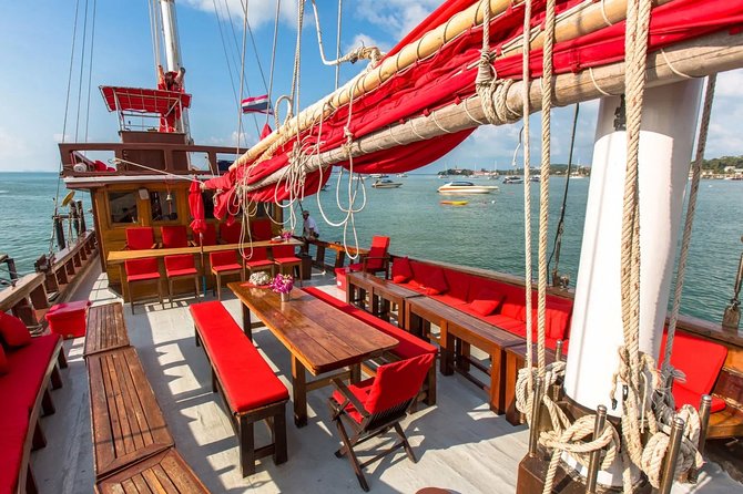 Red Baron Chinese Sailboat Tour from Koh Samui - Pickup at Petcherat Marina