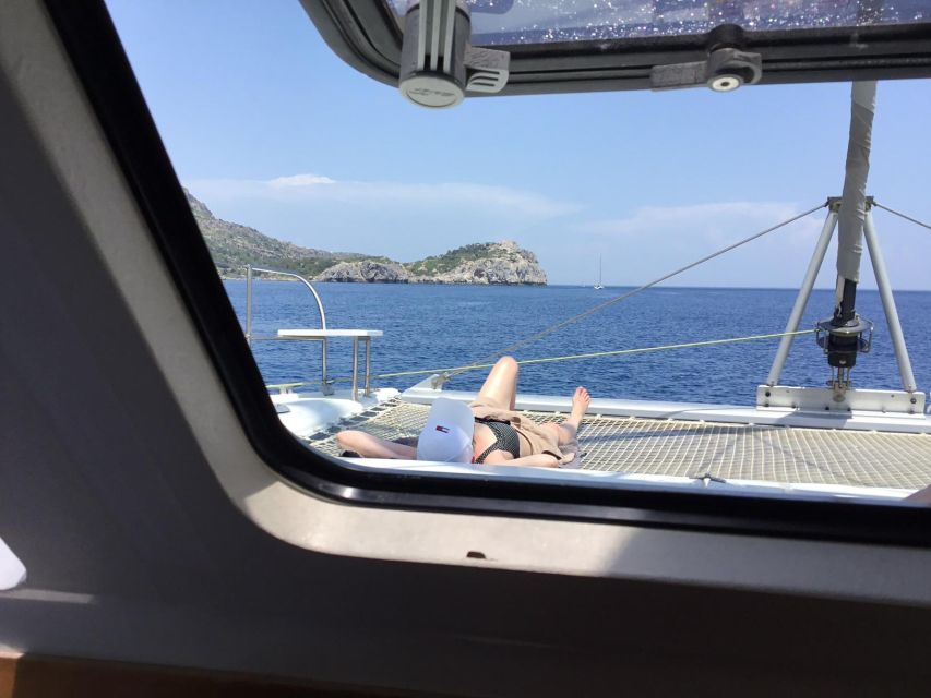 Rhodes: Sailing Catamaran Day Cruise with food and drinks - Why this private Rhodes cruise works best for small groups