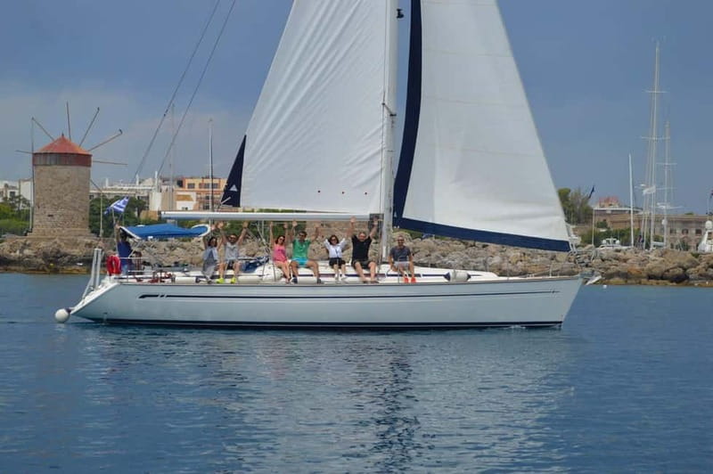 Rhodes: Sailing Yacht Cruise with Food & Drinks (SmallGroup) - Why a sailing yacht is a good way to see Rhodes