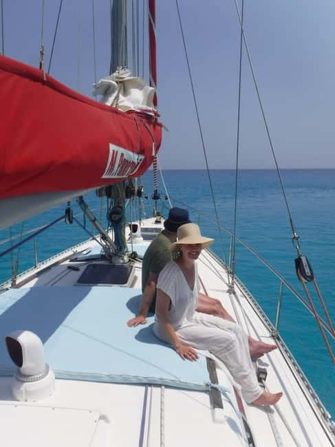 Rhodes: Sailing Yacht Cruise with Food & Drinks (SmallGroup) - Sailing along the east coast
