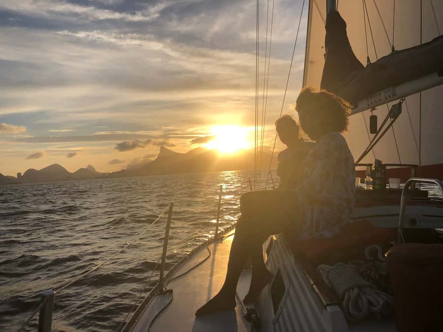 Rio de Janeiro: Sunset Sailing Tour - Sunset, swimming, and the weather factor