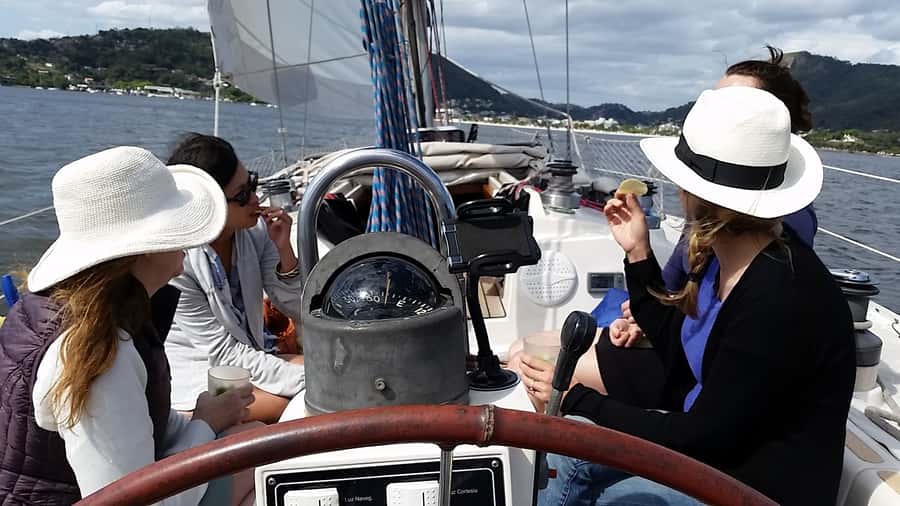 Rio de Janeiro: Wake Up and Sail - Ilha Fiscal, the airport, and Villegagnon Island