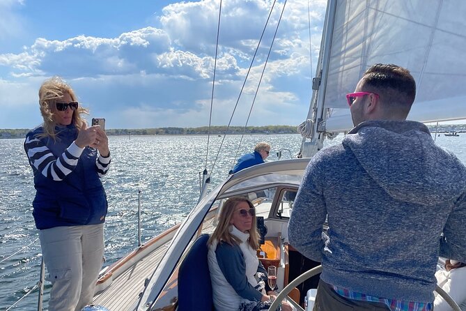 Sail Away: Explore Maine's Coastal Beauty on a 2-Hour Excursion - A wide view of seven-mile Old Orchard Beach