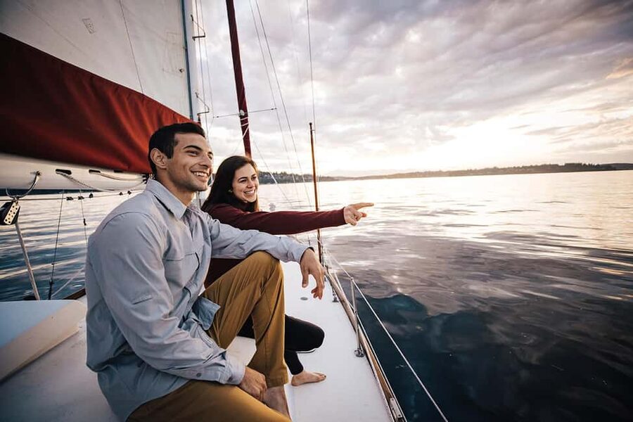 Sail Bainbridge Island & Seattle Waters - Classic Sailboat - The Price: Better for a Full Group