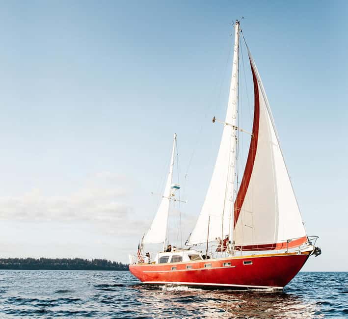 Sail Bainbridge Island & Seattle Waters - Classic Sailboat - Captain Ben’s View of Puget Sound