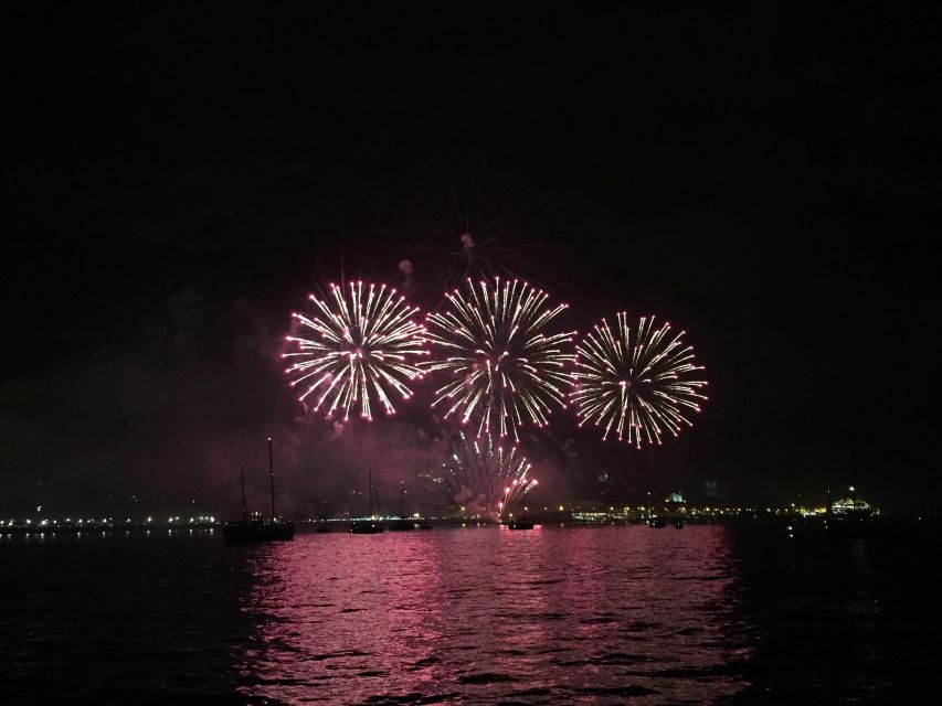 Sail into 2026: Lisbon Fireworks from the River - Cheese boards, sausage, cake, and New Year treats
