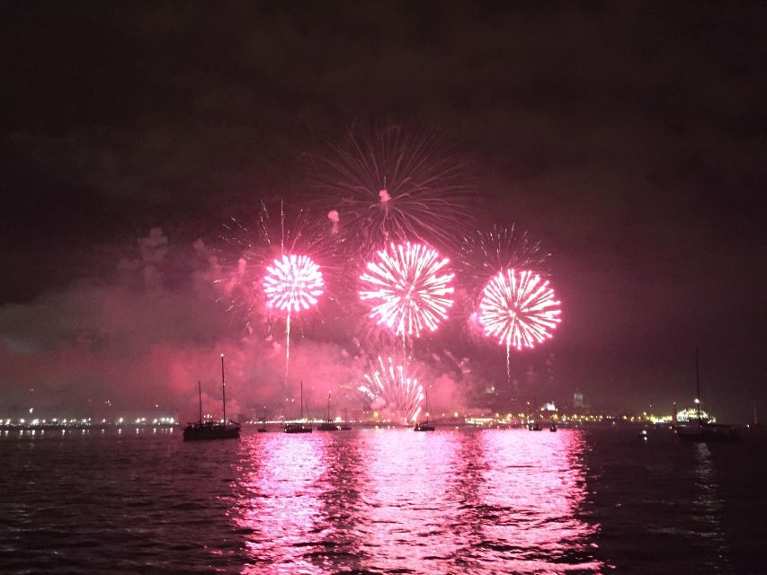 Sail into 2026: Lisbon Fireworks from the River - The open bar and the cold-weather question