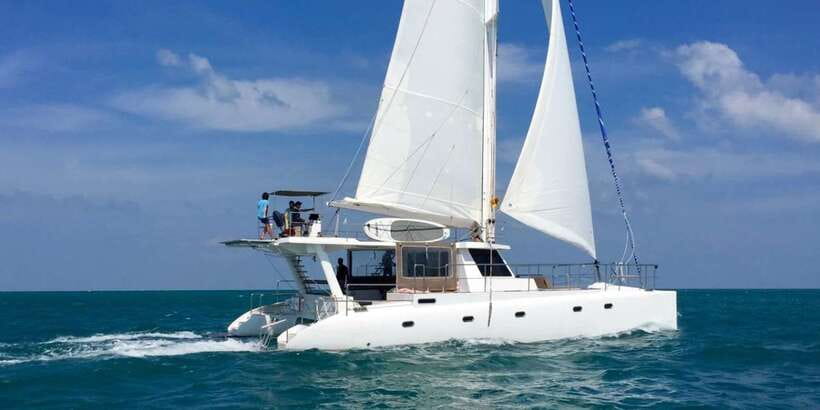 Sail Lanka Charter - 01 Night Cruise In Mirissa - Taprobane Islands for swimming and snorkeling