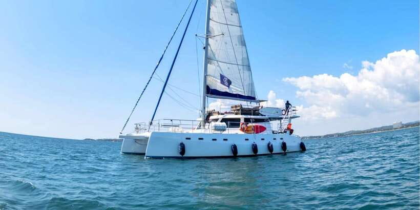 Sail Lanka Charter - Whale Watching Cruise In Mirissa - Watching whales and dolphins from the upper decks