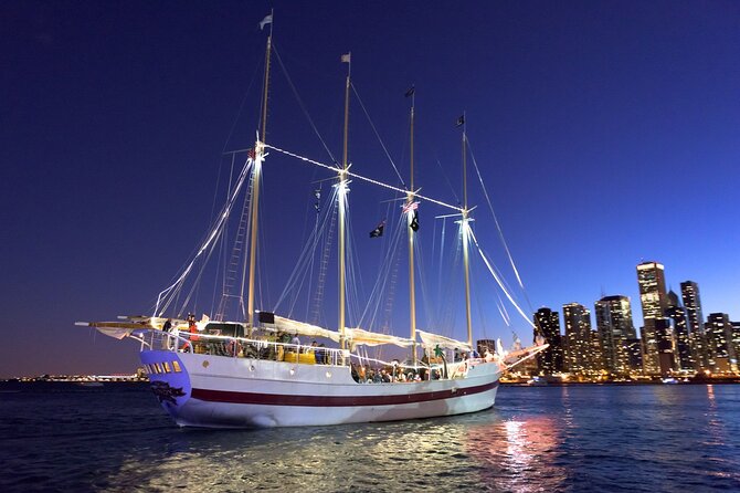 Sail on Tall Ship Windy, join us for our "Chicago Skyline Sail" - Quiet sailing, not a narrated sightseeing cruise