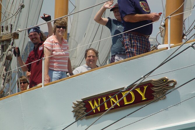 Sail on Tall Ship Windy, join us for our "Chicago Skyline Sail" - Raising sails and learning the ship’s routine