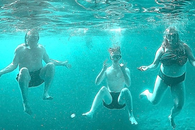 Sail, see, stop, photograph (4 hours) - What the Blue Cave stop requires