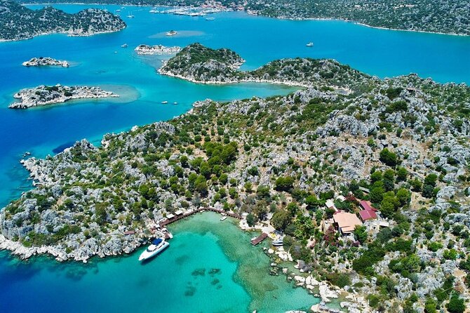 Sail Turkey: 18-39's Fethiye to Olympos Gulet Cruise - St. Nicholas Island at sunset