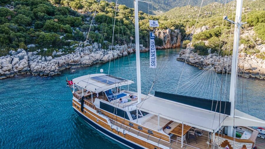 Sail Turkey: Gulet Cruises for Mixed Age Groups - Seeing Kekova’s Sunken City from the deck