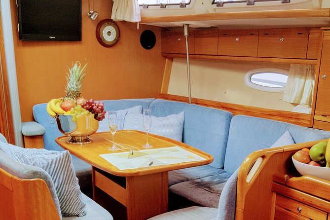 Sailboat tour to the islands - Taking the helm and helping with the sails