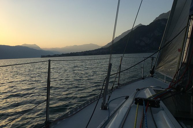 Sailing at Sunset on Lake Como: How to escape from daily routine - From the Malgrate area toward Lecco