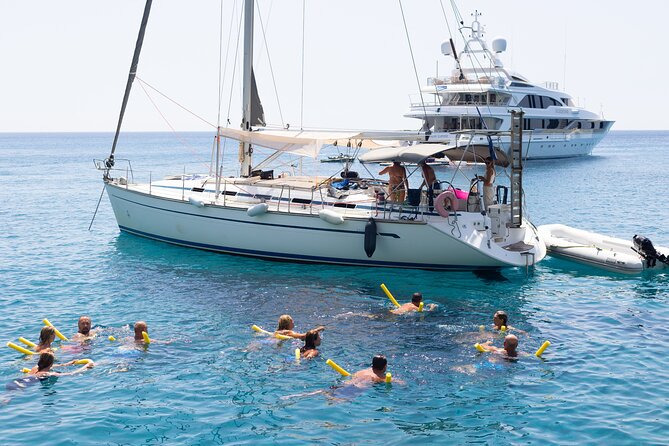 Sailing Boat Small Group Kleftiko and Sikia Cave West of Milos - Agios Dimitrios closes the day with one last swim