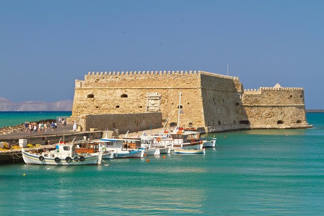 Sailing Cruise to Dia Island with Meal and Water Activities - Shrimp linguine, Greek salad, and drinks on board