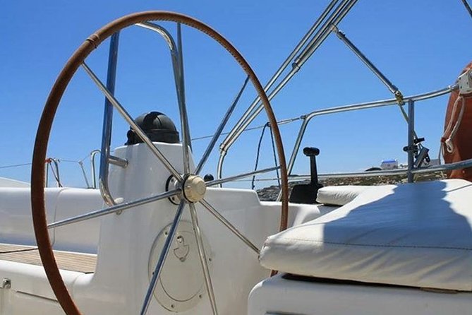 SAILING DAY 4.5h-5h or SUNSET 3h-4.5h from Hersonissos CRETE - Leaving Gouves Marina for open water