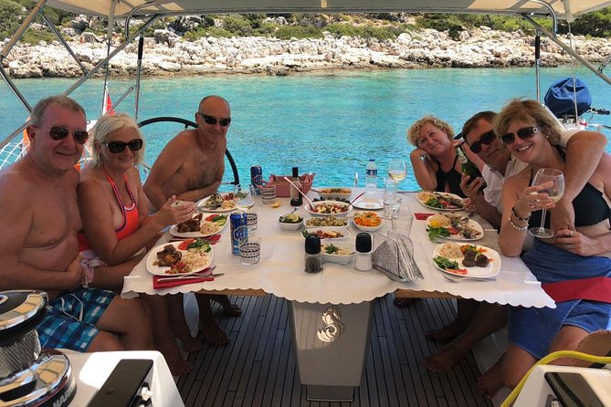 Sailing Day Tour with skipper and private chef in Kas Islands - A relaxed sail to Ufakdere Bay