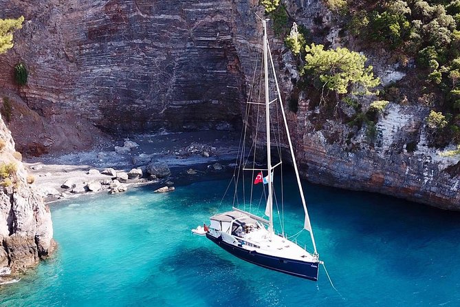 Sailing Day Tour with skipper and private chef in Kas Islands - Pigeon Island and the final swim
