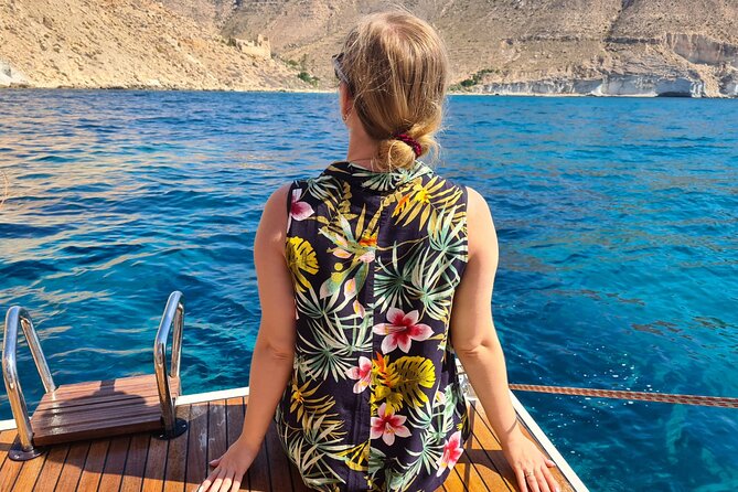 Sailing experience along the coast of Cabo de Gata in Almería - Playa de los Muertos and the volcanic coast