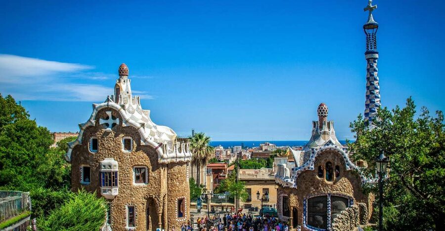Sailing Experience, Sagrada Familia & Park Guell - Inside Sagrada Familia for about two hours