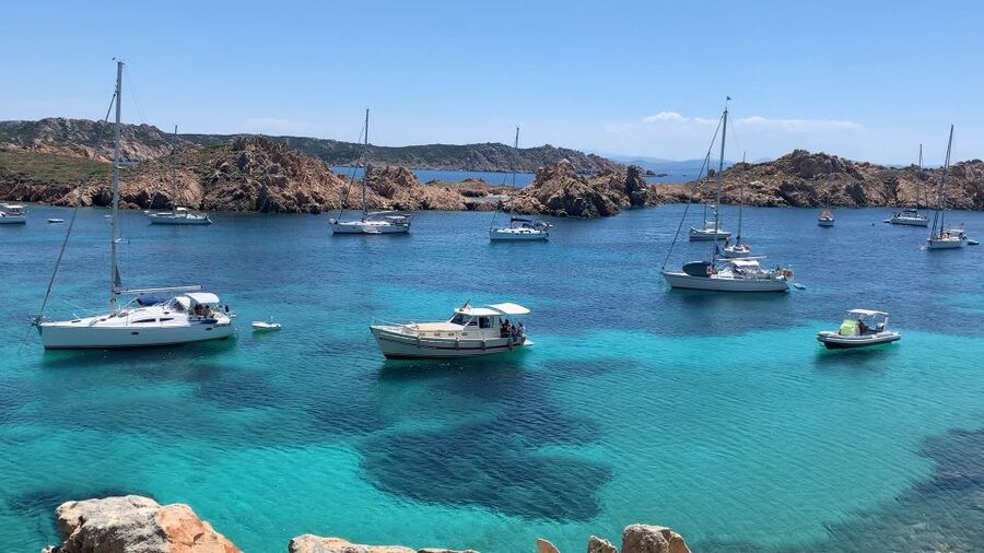 Sailing Maddalena Archipelago with a USCG licensed captain - The aperitif is generous, but it is not lunch