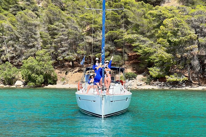 Sailing Nafplio | All Inclusive Half-Day Cruise - Bourtzi Castle from the water