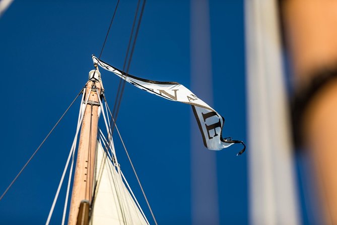 Sailing on Historic Schooner Yacht in Salem, MA - Sunset light and the onboard bar
