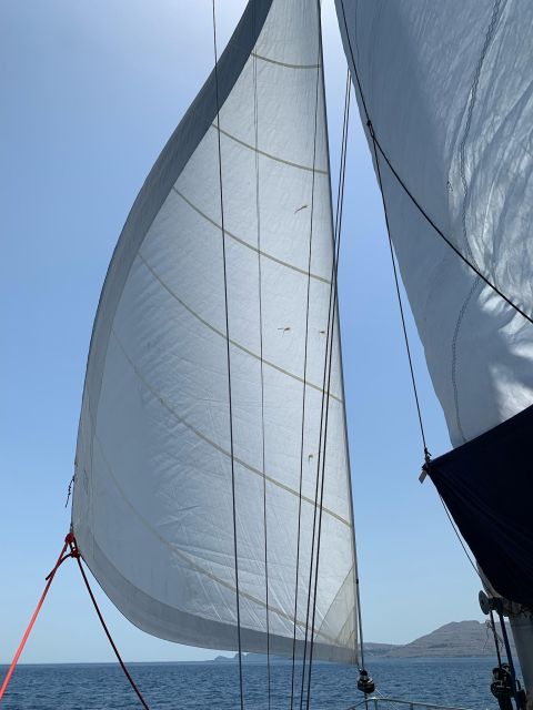 Sailing tour around Lindos with food and drinks - Swimming and snorkeling at the best stops