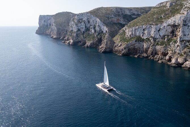 Sailing trip and swim in the bay of Dénia on a catamaran - Setting Out From Dénia’s Port at 5:00 pm