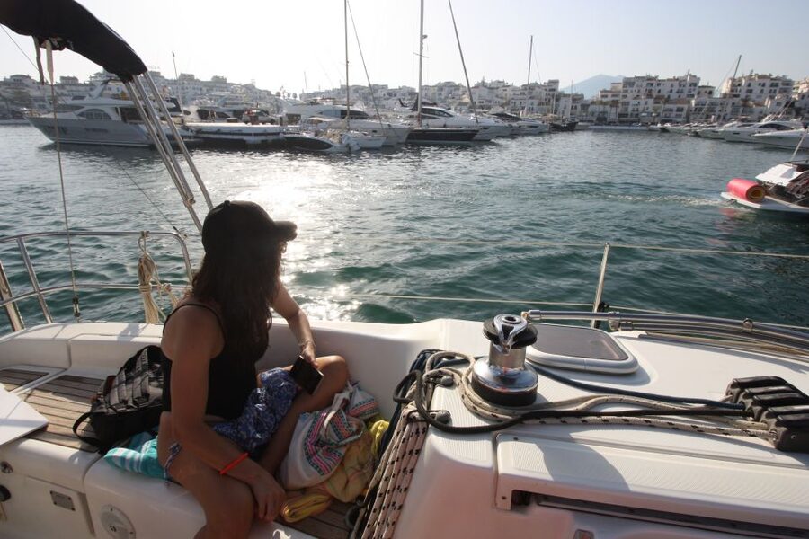 Sailing Trip in Marbella from Puerto Banus - La Concha, Gibraltar, and Morocco from the deck