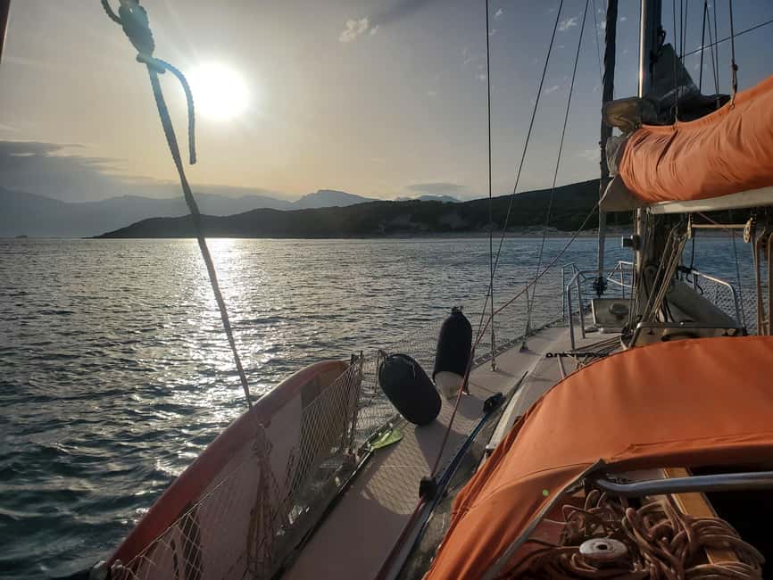Saint-Florent: sailing excursions with Sailingmaures - Sunset sailing from Saint-Florent