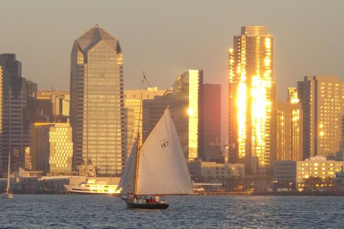 San Diego Bay Sail Aboard a Vintage Yacht Beer and Wine Included - Seaport Village and the downtown waterfront